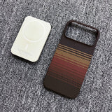 Colorful Kevlar Pattern Magnetic Phone Case for IPhone