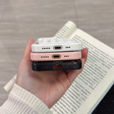 3D Suction Cup Airbag Clear Candy Shockproof Bumper Phone Case for iPhone