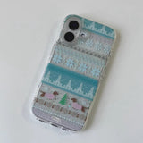 Winter atmosphere translucent case for iPhone