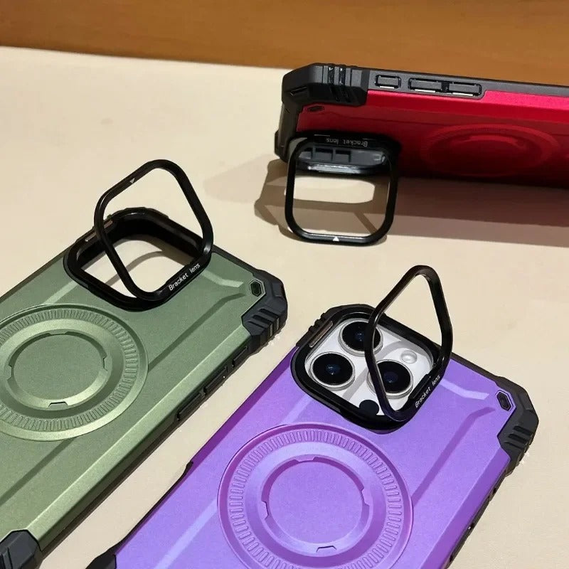 Thick Military Armour Magnetic For Magsafe Case for iPhone