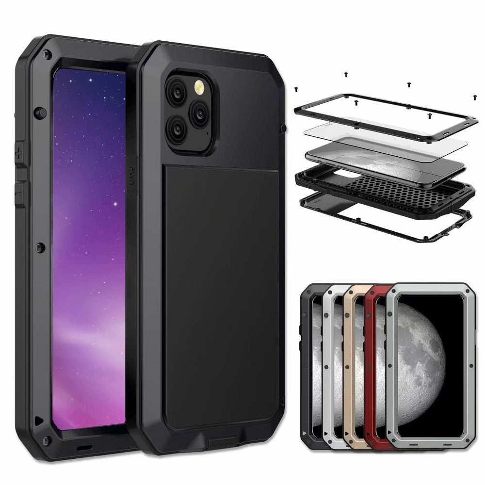 Three-proof metal case for iPhone