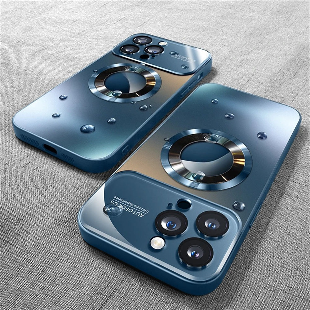 Camera Glass Film Magnetic Magsafe Case for iPhone
