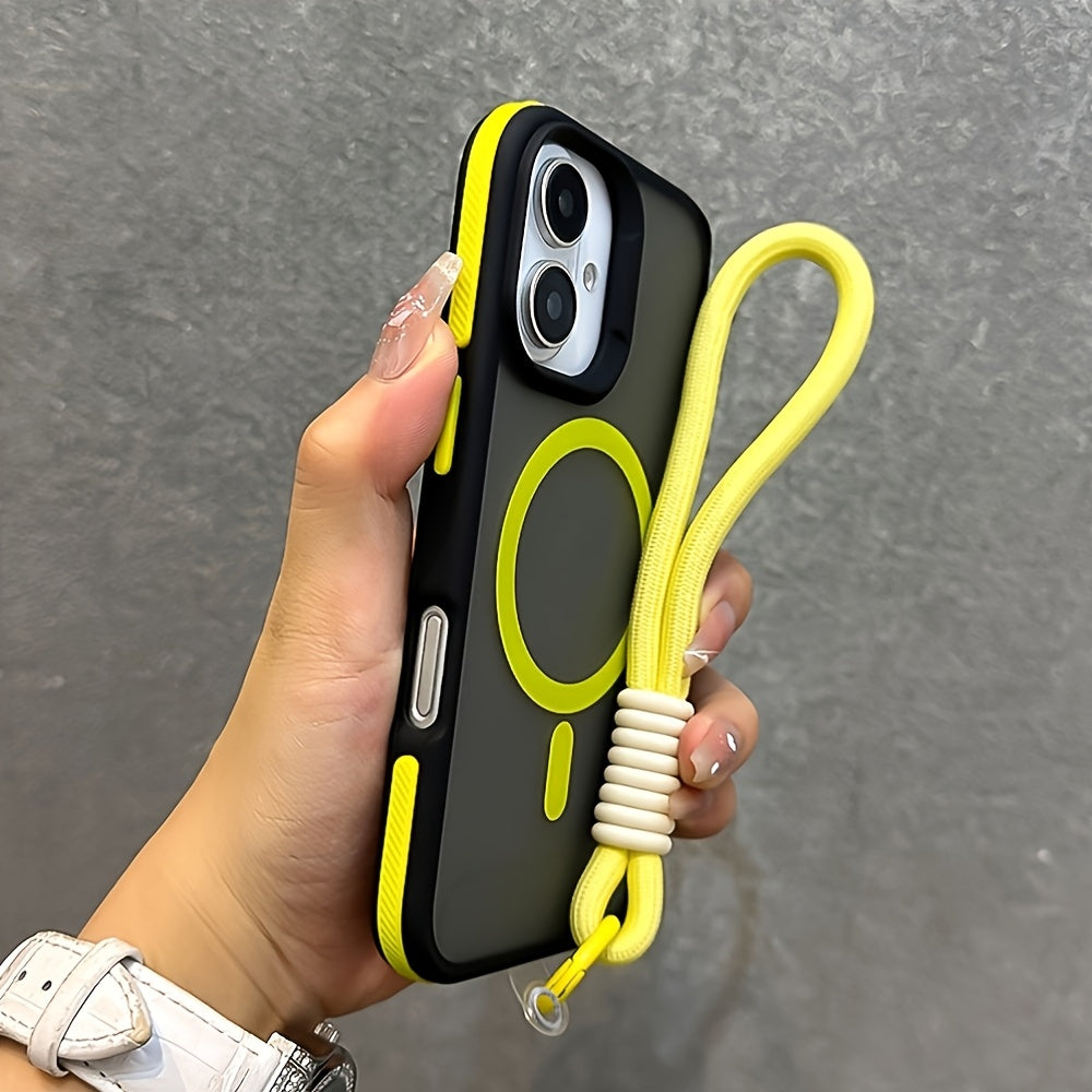 Magnetic Featuring Clear Silicone Case for iPhone