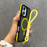 Magnetic Featuring Clear Silicone Case for iPhone