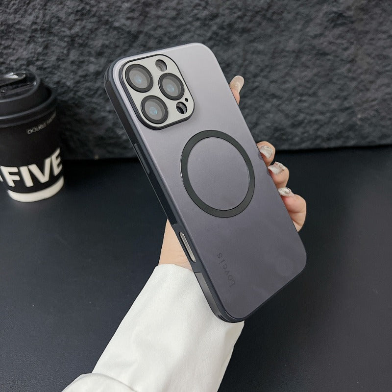 New High-end Magnetic Gradient Anti-fall Mobile Phone Case for IPhone