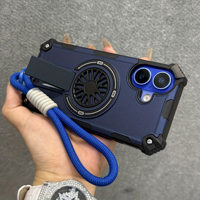 Electroplating Magnetic Gyroscope Holder Wristband  Case for iPhone