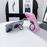360° Transparent Mecha Phone  Gadget Safety Durable Case for iPhone
