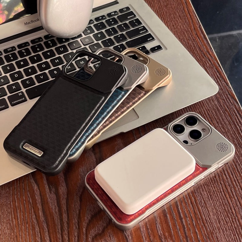 Magsafe Magnetic Borderless Aromatic Diamond  Case for iPhone