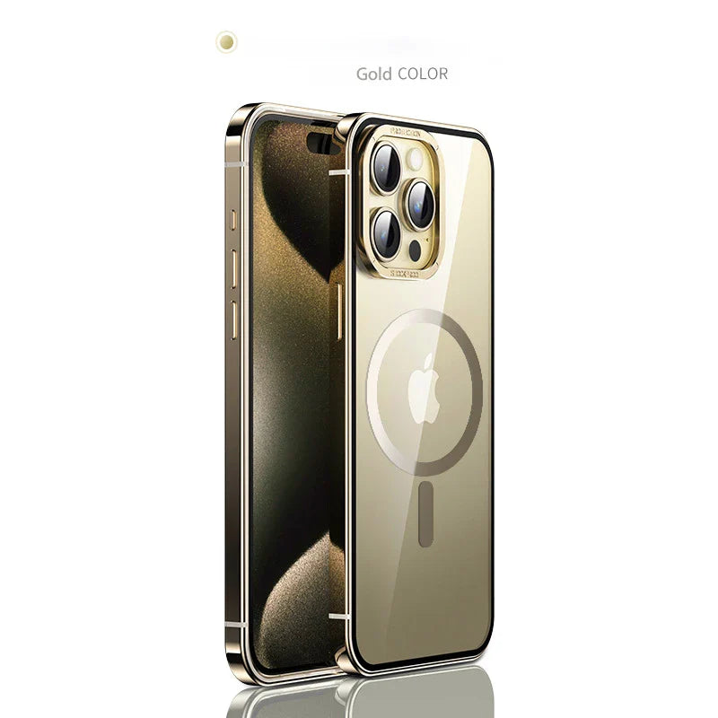 2024 Magnetic Raw titanium alloy Case For iPhone