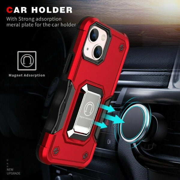Ring Holder Stand Hard Case for iPhone
