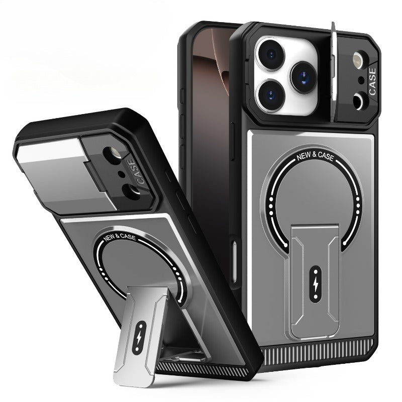 Magsafe A Multifunctional Mech Against Drops Case for iPhone