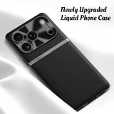 Premium Liquid Leather Drop-Proof Phone Case for iPhone