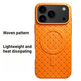 Woven Magnetic Heat Dissipation Phone Case for IPhone