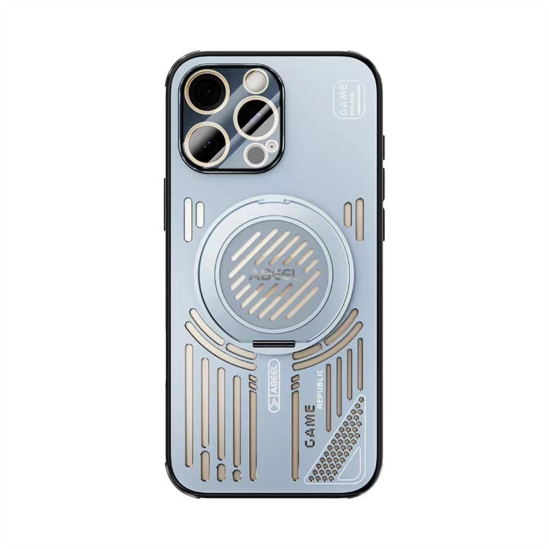 360-Degree Rotating Magnetic Bracket Case for iPhone
