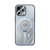 360-Degree Rotating Magnetic Bracket Case for iPhone
