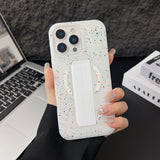 New Glitter Magnetic Phone Case with Wrist Strap for IPhone