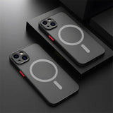 Magnetic Wireless Charging Soft P Case For iPhone