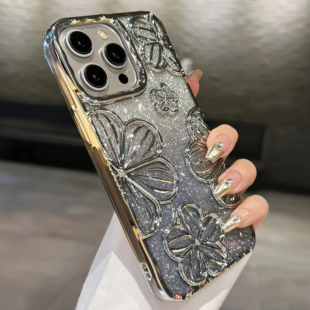Retro Hollow Oil Painting  Case For iPhone