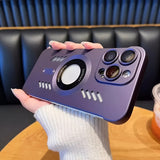 Magsafe Magnetic Hollow Frameless Phone Case For IPhone