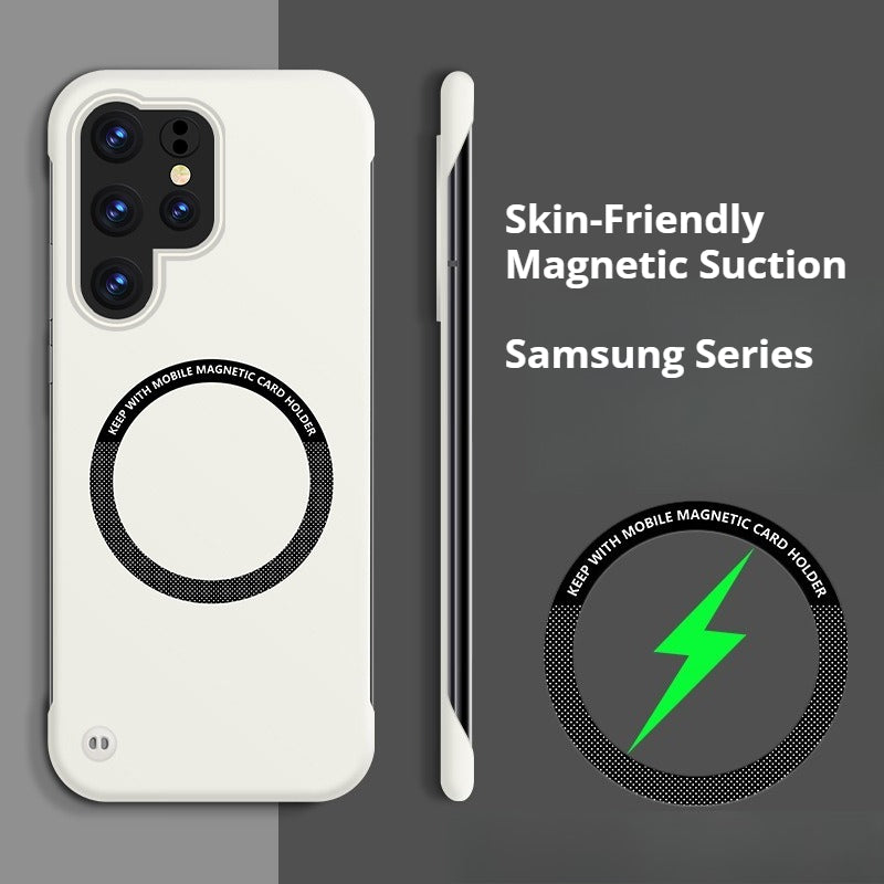 Ultra Thin Hard PC Magnetic Frameless Phone Case for Samsung