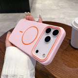 Ultrathin Simple Wireless Charging Soft Matte for Magnetic Phone Case for IPhone