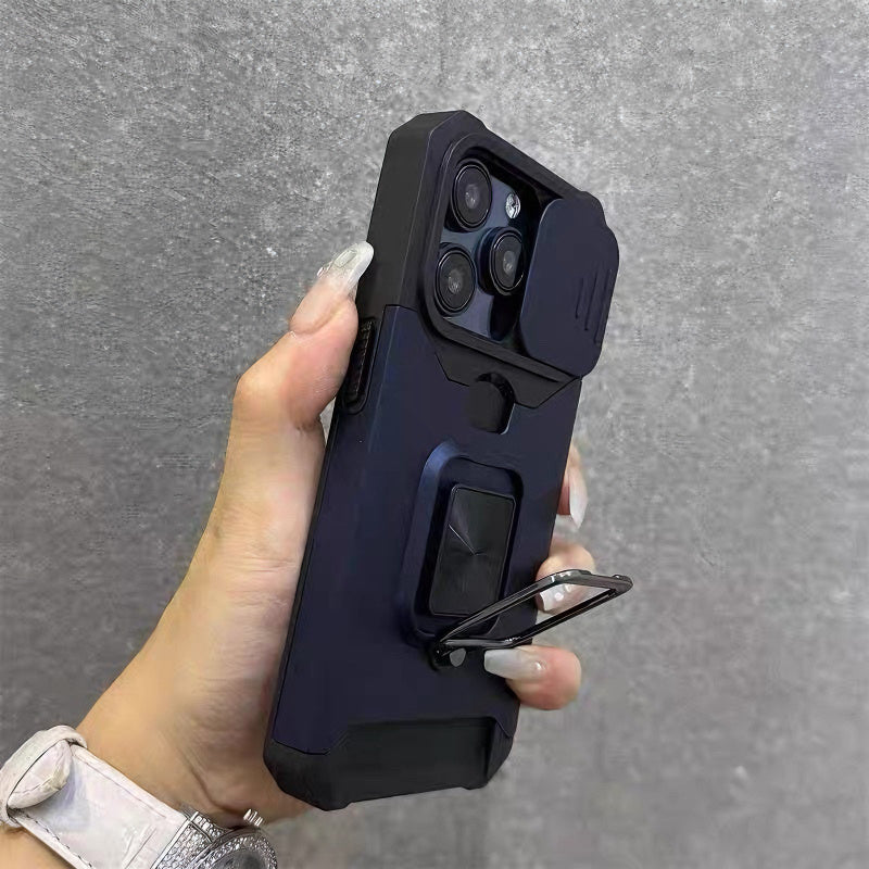 360° Magnetic Holder Protective Cover Case for iPhone