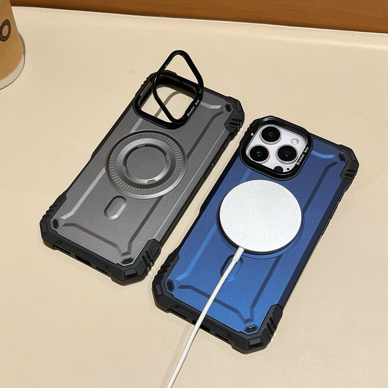 Thick Military Armour Magnetic For Magsafe Case for iPhone