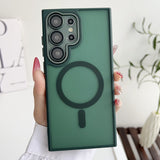 Skin-Friendly Magnetic Shockproof Phone Case for Samsung