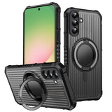 360° Rotate Ring Stand Military Grade Magnetic Case for Samsung
