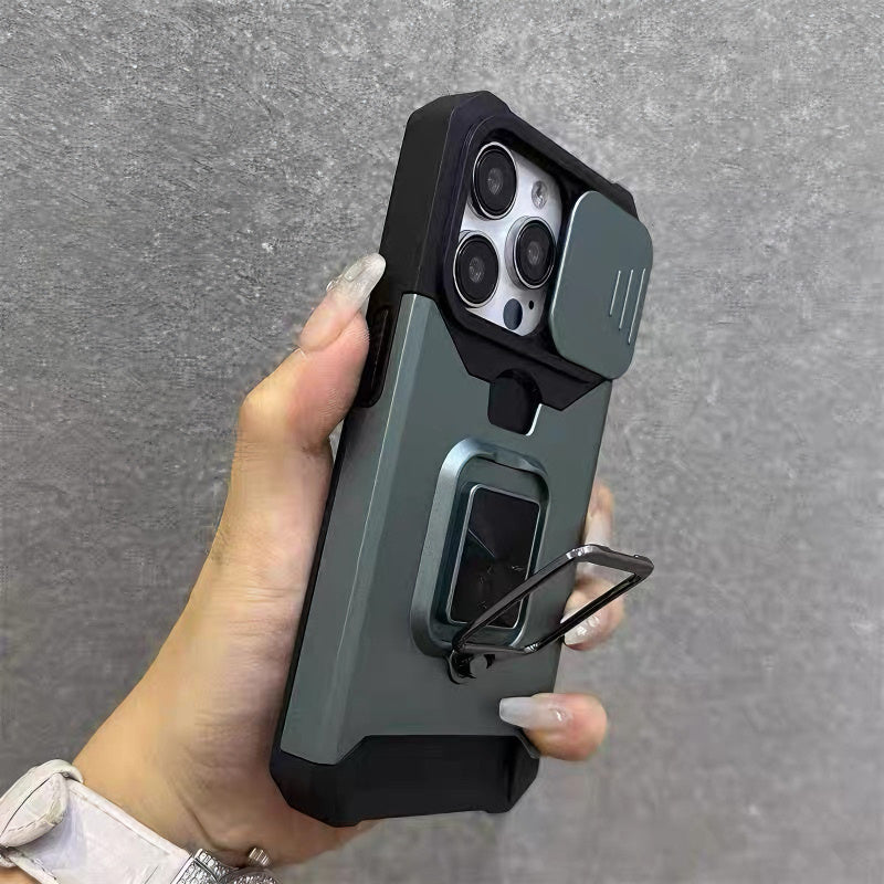 360° Magnetic Holder Protective Cover Case for iPhone