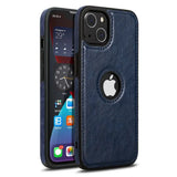 Ultra Thin Leather Shockproof Bumper Soft Business Case For iPhone