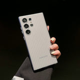 Corrugated Textured Frosted Shockproof Phone Case for Samsung