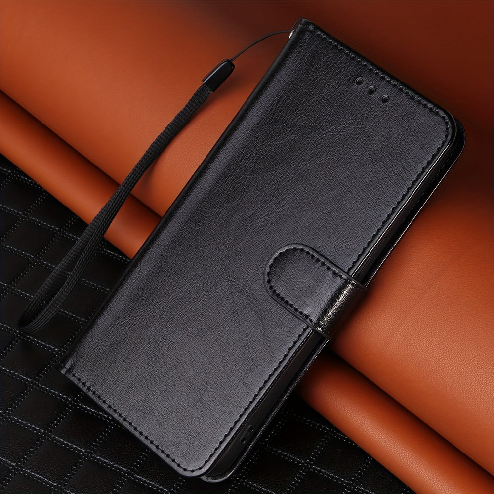 Leather Faux Leather Case for iPhone