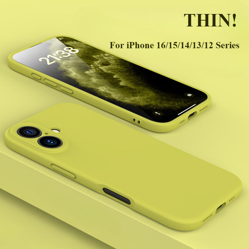 New Silicone Shockproof Thin Case For iPhone