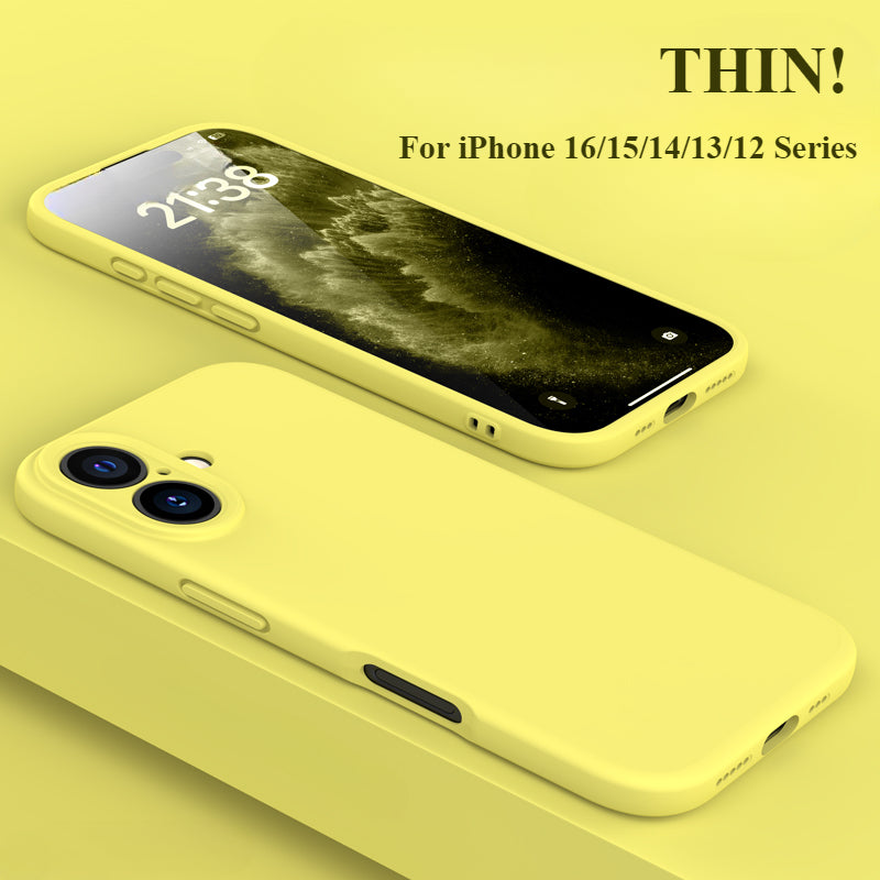 New Silicone Shockproof Thin Case For iPhone