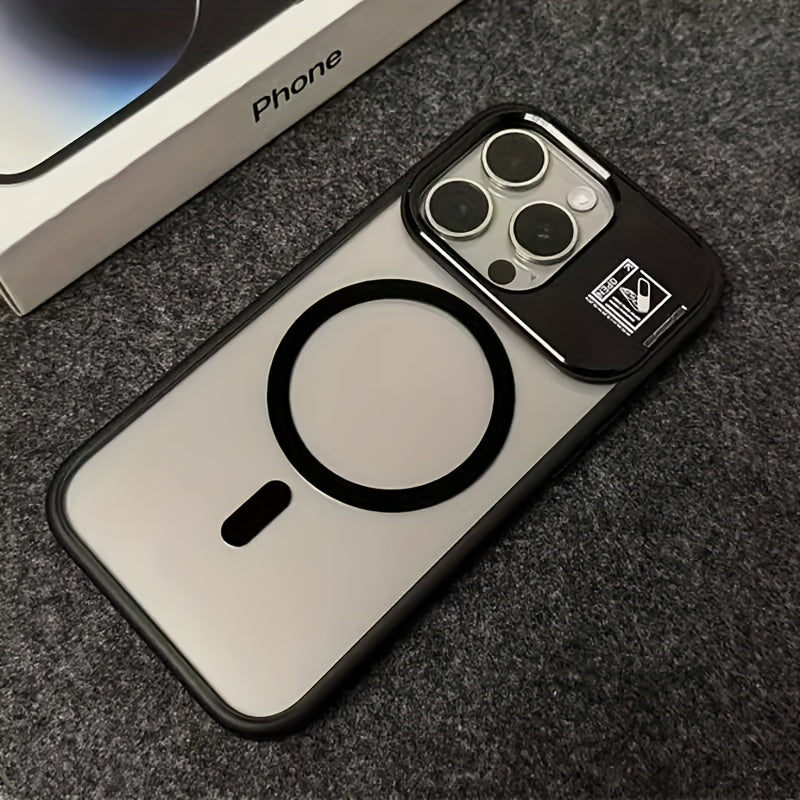 Foldable Invisible Bracket Magnetic Case For iPhone