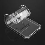 Thick Shockproof Silicone Clear Transparent Soft Phone Case for iPhone