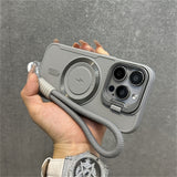 Magnetic Lanyard Camera Holde Case For iPhone