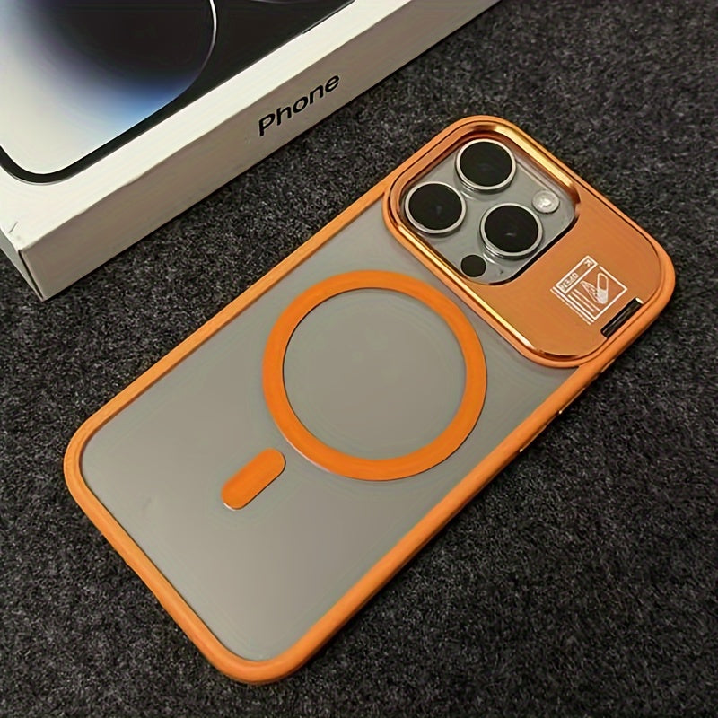 Foldable Invisible Bracket Magnetic Case For iPhone