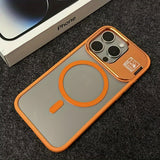 Foldable Invisible Bracket Magnetic Case For iPhone