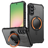 360° Rotate Ring Stand Military Grade Magnetic Case for Samsung