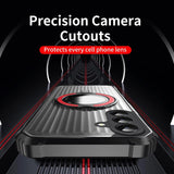 360° Rotate Ring Stand Military Grade Magnetic Case for Samsung