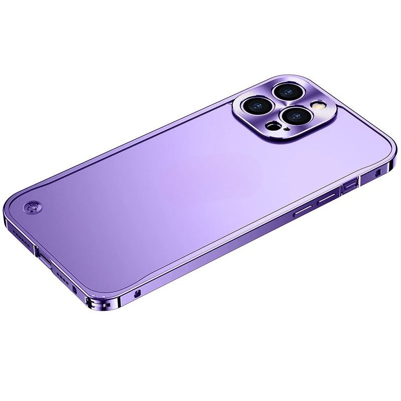 Luxury Shockproof Case with Metal Edge for iPhone