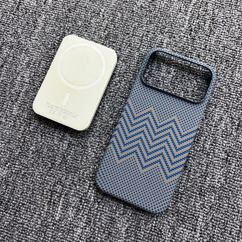 Colorful Kevlar Pattern Magnetic Phone Case for IPhone