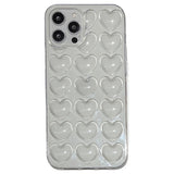 Cute 3D Love Heart Candy Case For iPhone