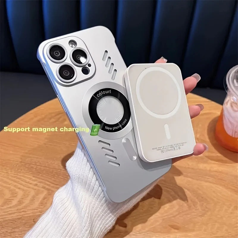 Magsafe Magnetic Hollow Frameless Phone Case For IPhone
