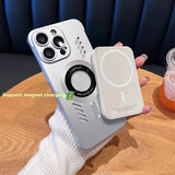 Magsafe Magnetic Hollow Frameless Phone Case For IPhone