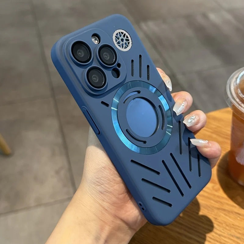 Heat Dissipation Wireless Charge Bumper Case for iPhone