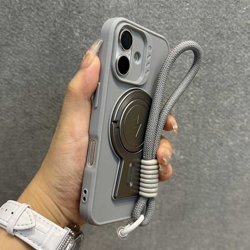 Armor Wristband Strap  Magnetic Holder Wireless Case for iPhone