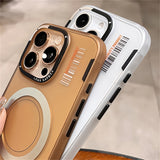 Luxury Wireless Charging Shockproof Back Case for iPhone
